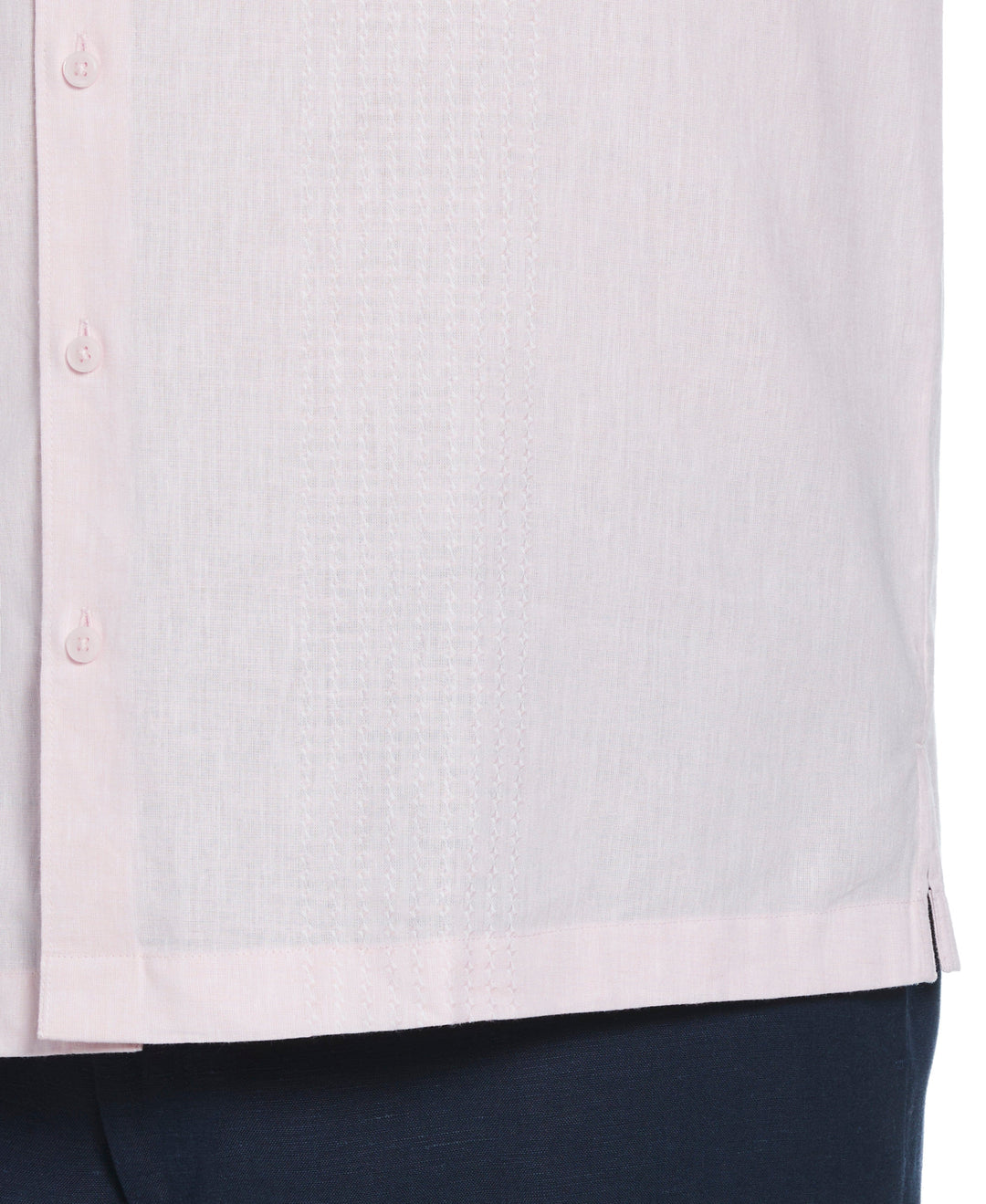 Big & Tall Linen Blend Dobby Shirt (Rose Shadow) 