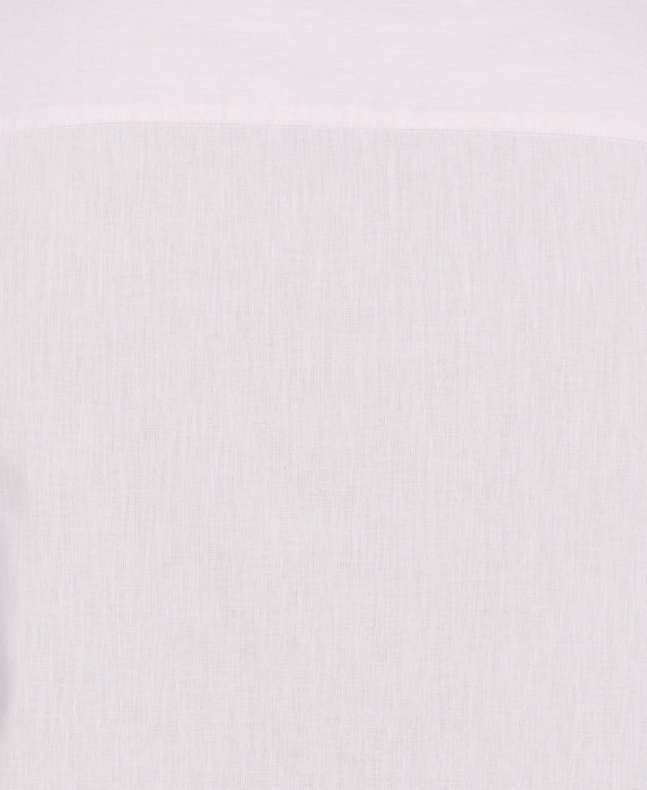 Big & Tall Linen Blend Dobby Shirt (Rose Shadow) 