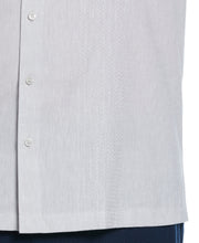 Big & Tall Engineered Dobby Panels Shirt (Brilliant White) 
