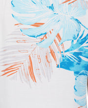 Big & Tall Exploded Tropical Print Shirt-Casual Shirts-Cubavera