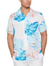 Big & Tall Exploded Tropical Print Shirt-Casual Shirts-Cubavera