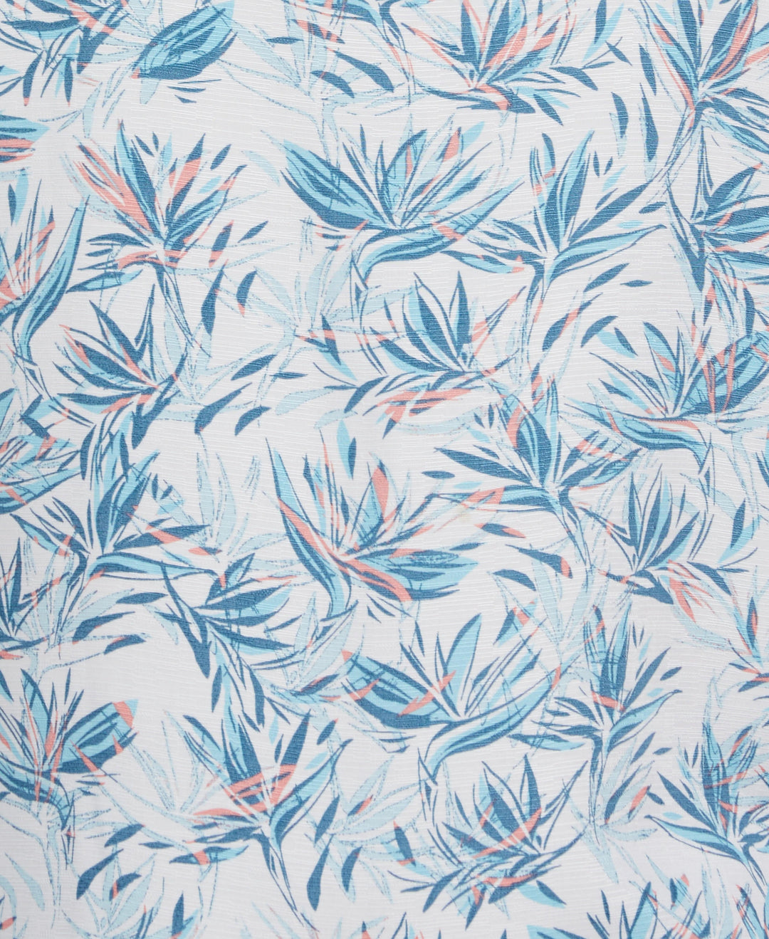 Floral Print Shirt (Brilliant White) 