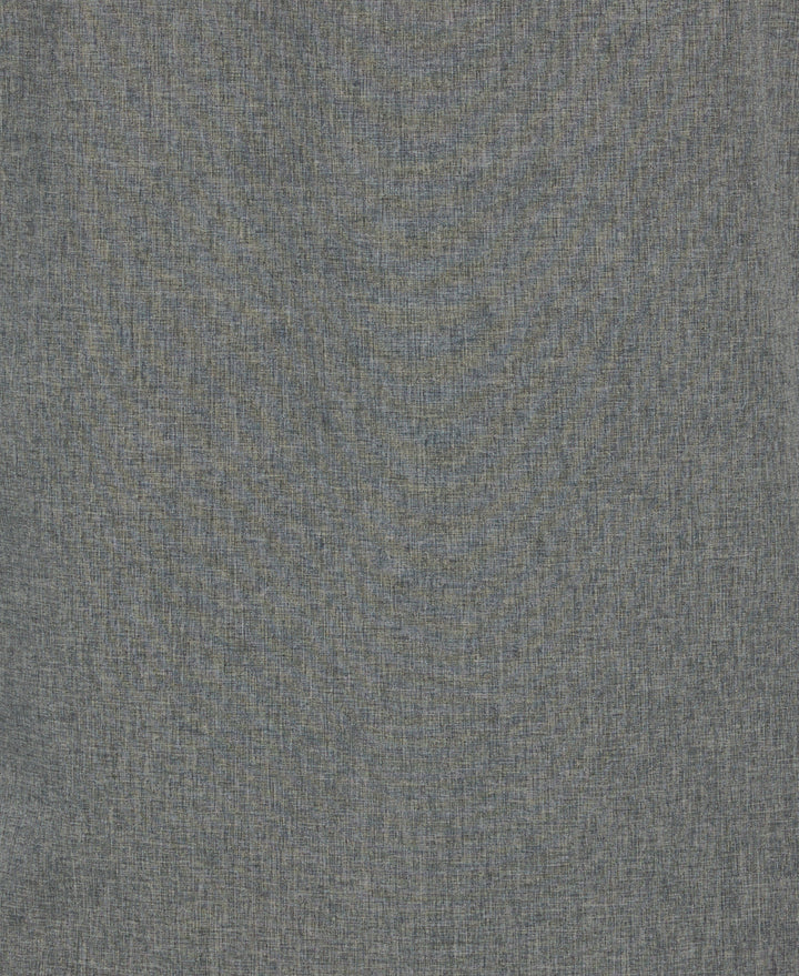 Big & Tall Chambray Geo Embroidery Shirt (Steeple Gray) 