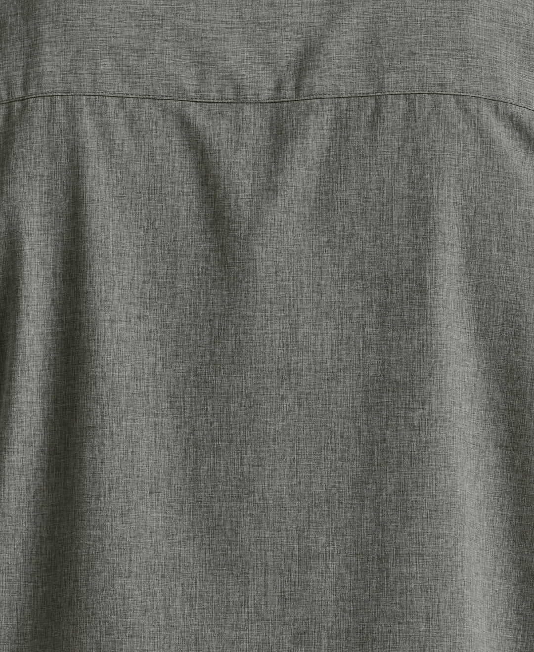 Big & Tall Chambray Geo Embroidery Shirt (Steeple Gray) 