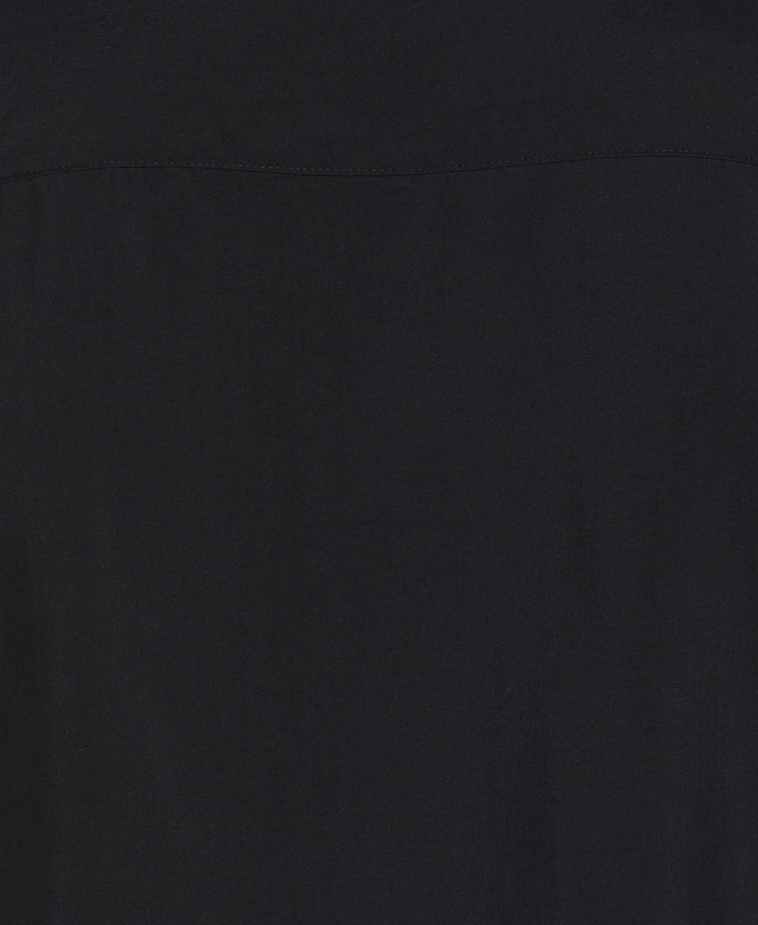 Big & Tall Geo Embroidered Panel Shirt (Jet Black) 