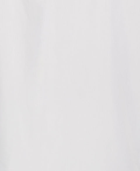 Big & Tall Short Sleeve Front Tuck With Geo Stitching (Bright White) 