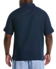 Big & Tall L-Shape Embroidery Shirt (Dress Blues) 