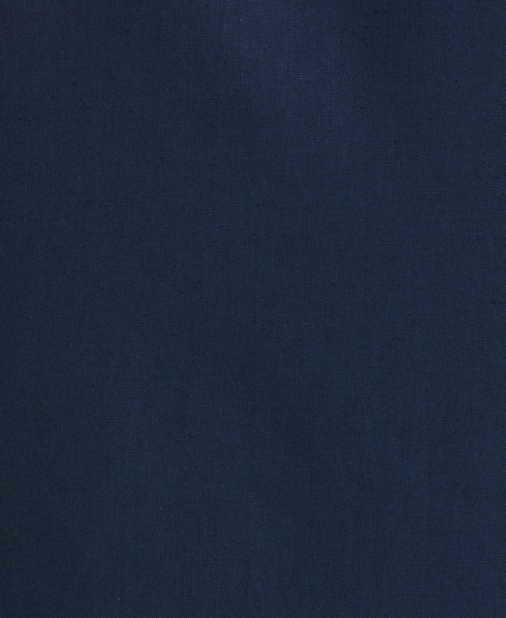 Big & Tall L-Shape Embroidered Linen Blend Shirt (Dress Blues) 