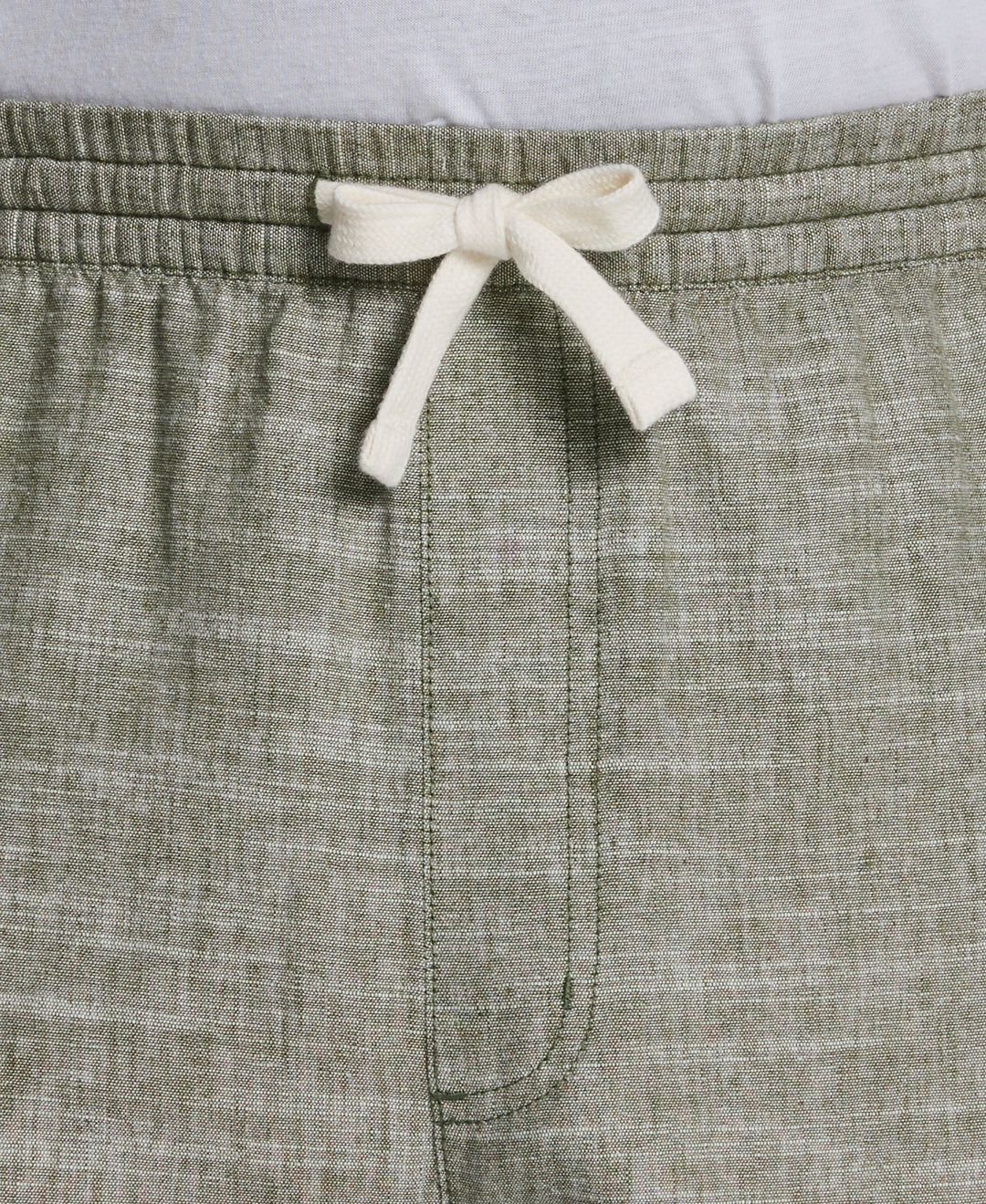 Big & Tall Linen Blend 7" Short (Olivine) 