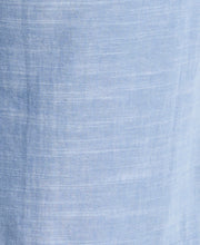 Big & Tall Linen Blend 7 1/2" Cross Dyed Slub Short (Ashleigh Blue) 