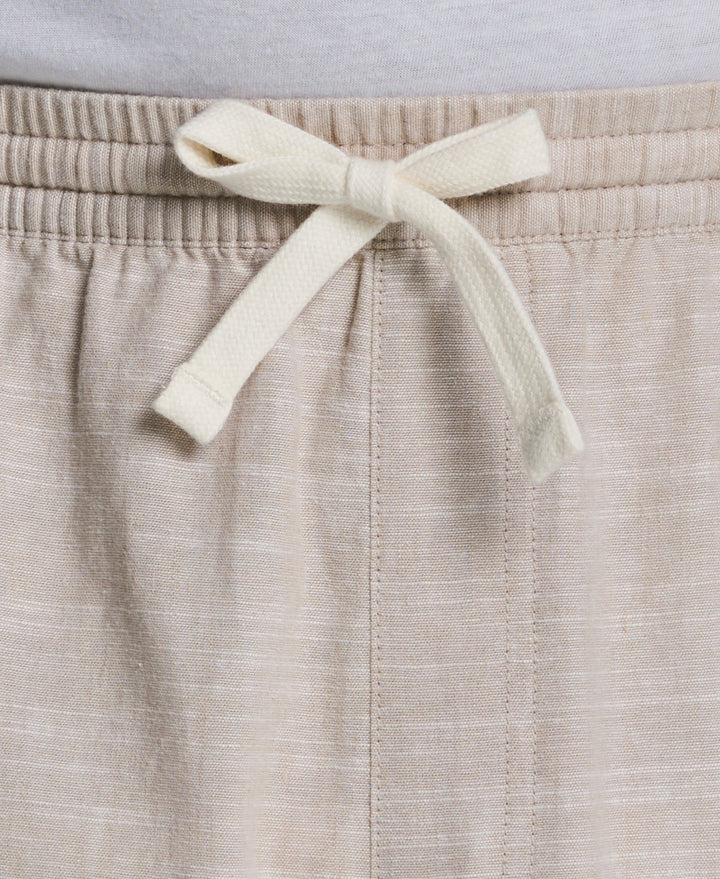 Big & Tall Linen Blend 7" Short (Island Fossil) 