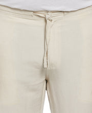 Big and Tall Linen Blend Core Drawstring Pant (Silver Lining) 