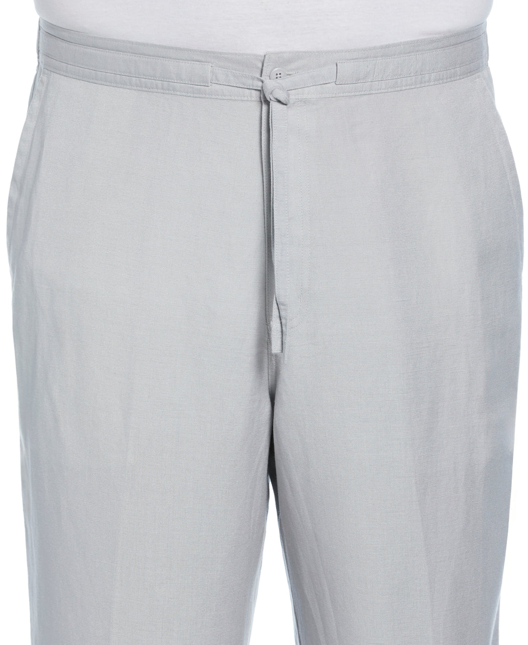 Big & Tall Linen Blend Drawstring Pant (Harbor Mist) 