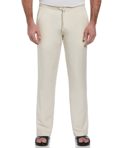 Big and tall white linen pants on sale