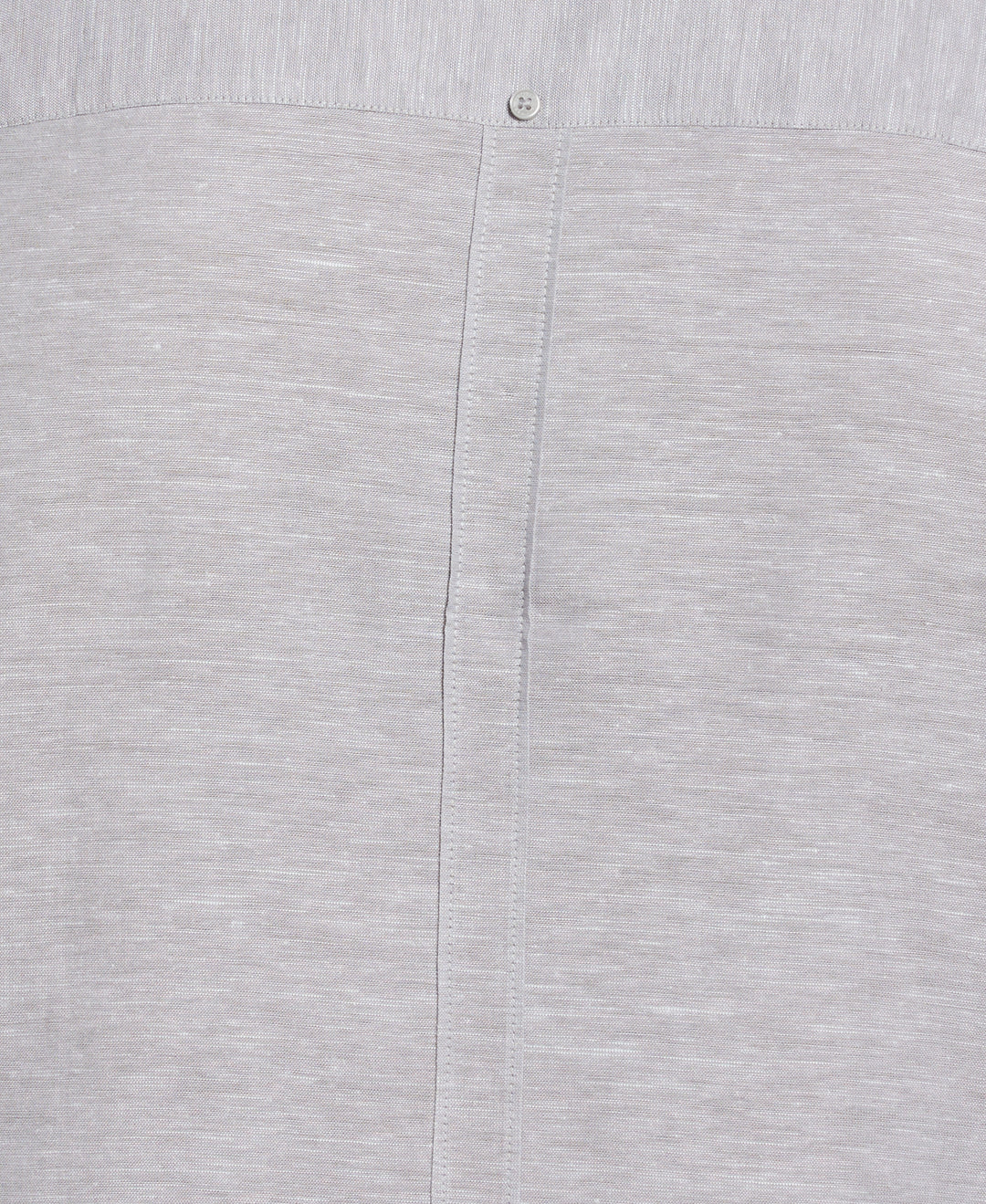 Big & Tall Linen Blend Cross Dye Guayabera Shirt (Sleet) 