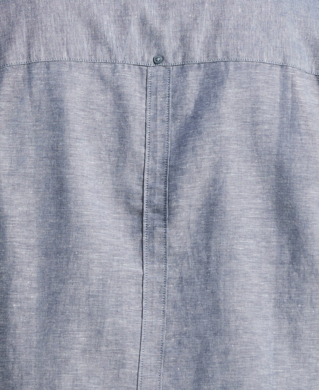 Big & Tall Linen Blend Guayabera Shirt (Ensign Blue) 