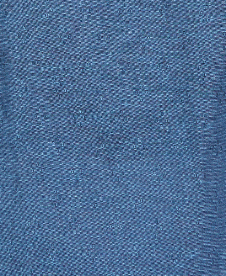Linen Blend Dobby Camp Collar Shirt (Spellbound) 