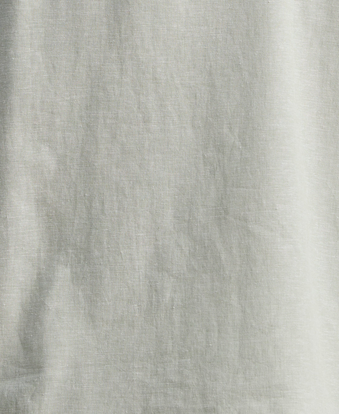 Big & Tall Linen Blend Dobby Panel Shirt (Smoke Green) 