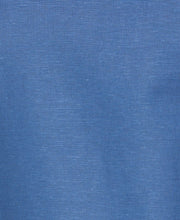 Linen Blend Gradient Panel Shirt (Dutch Blue) 