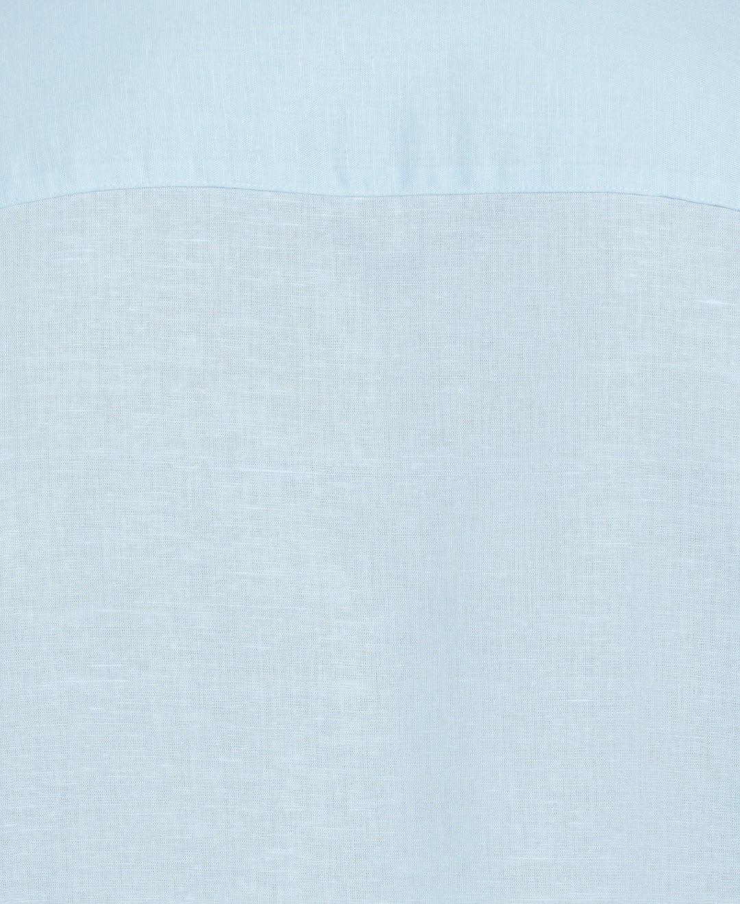 Big & Tall Linen Blend Guayabera Shirt (Dream Blue) 