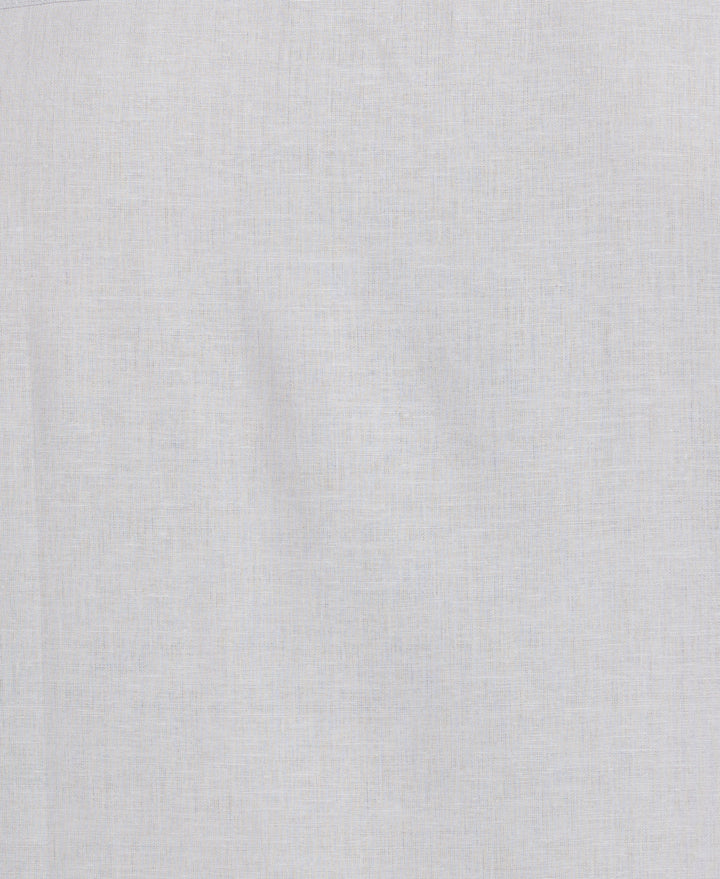 Big & Tall Linen Blend Guayabera Shirt (Micro Chip) 