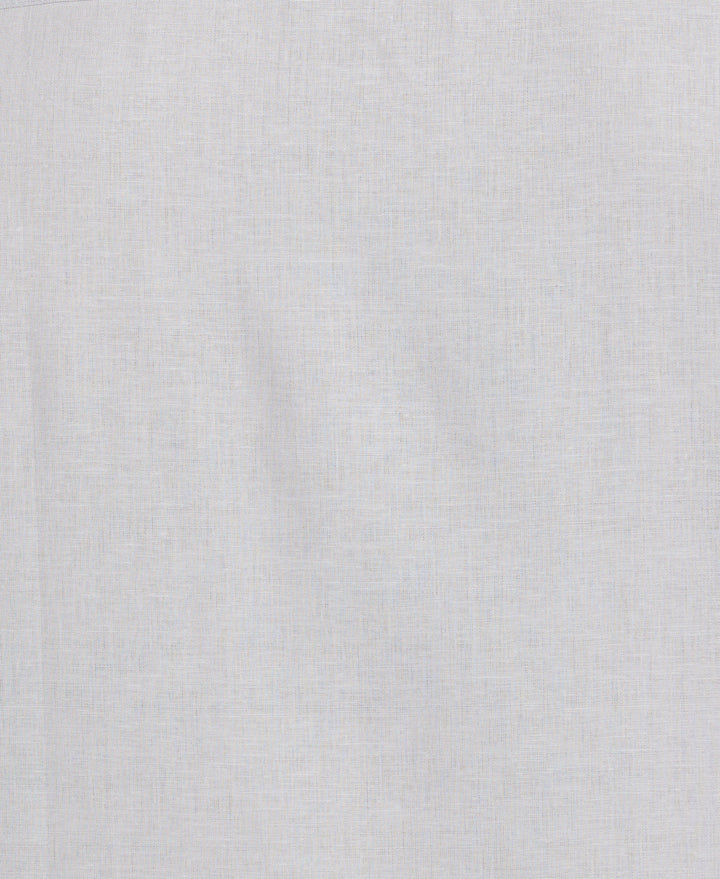 Big & Tall Linen Blend Guayabera Shirt (Micro Chip) 