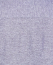 Big & Tall Linen Blend Panel Shirt (Skipper Blue) 