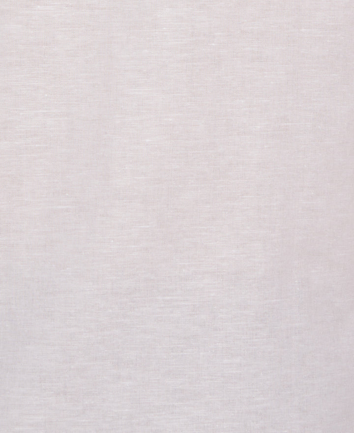 Linen Blend Tri-Color Panel Shirt (Pink Tulle) 