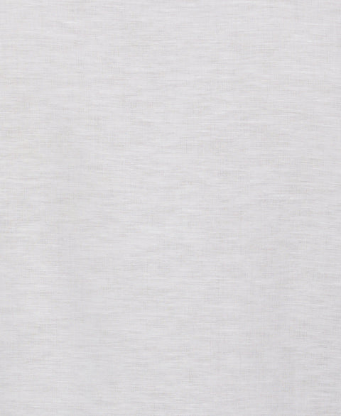Linen Blend Yarn Dye Panel Shirt (Brilliant White) 