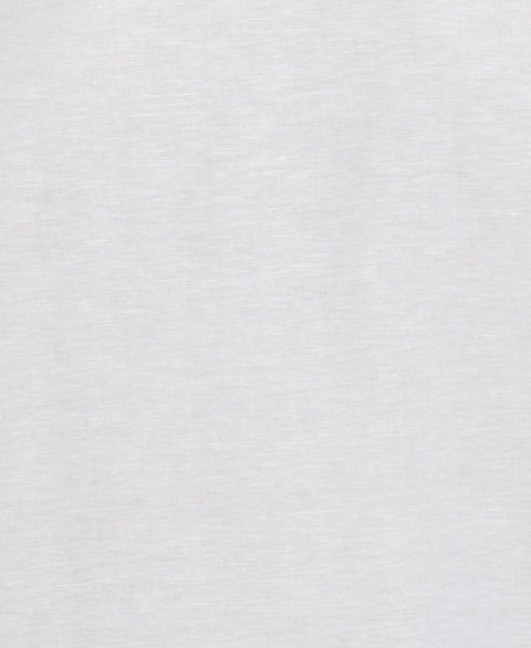 Big & Tall Linen Blend Yarn Dyed Panel Shirt (Brilliant White) 