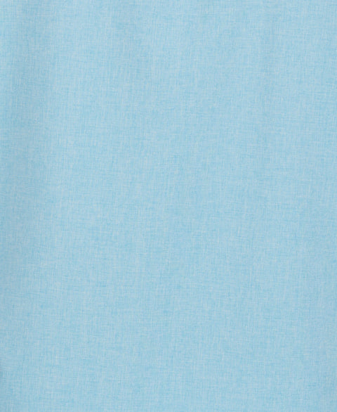 Big & Tall Miami Dolphins Geo Embroidered Panel Chambray Shirt-Casual Shirts-Cubavera