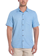 Big & Tall Palm Print Shirt (Allure) 