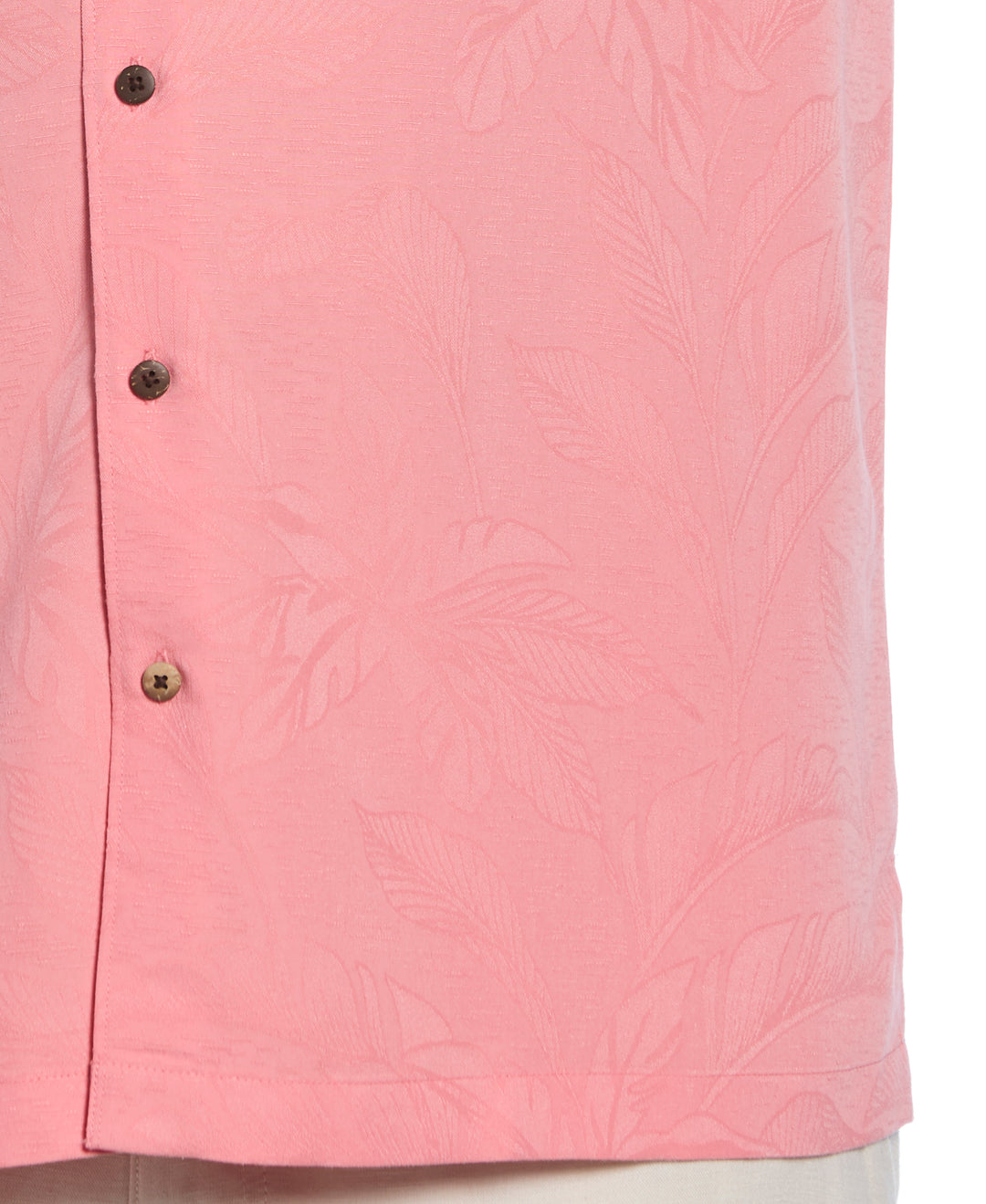 Big & Tall Palm Jacquard Shirt (Lantana) 