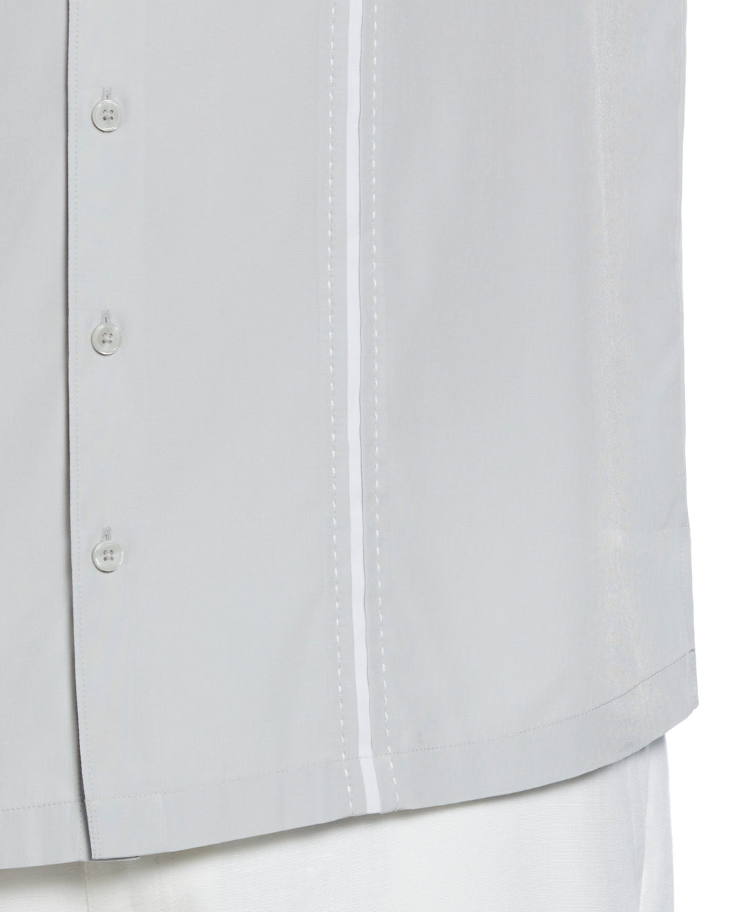 Big & Tall Insert Panel Pickstitch Shirt (Harbor Mist) 