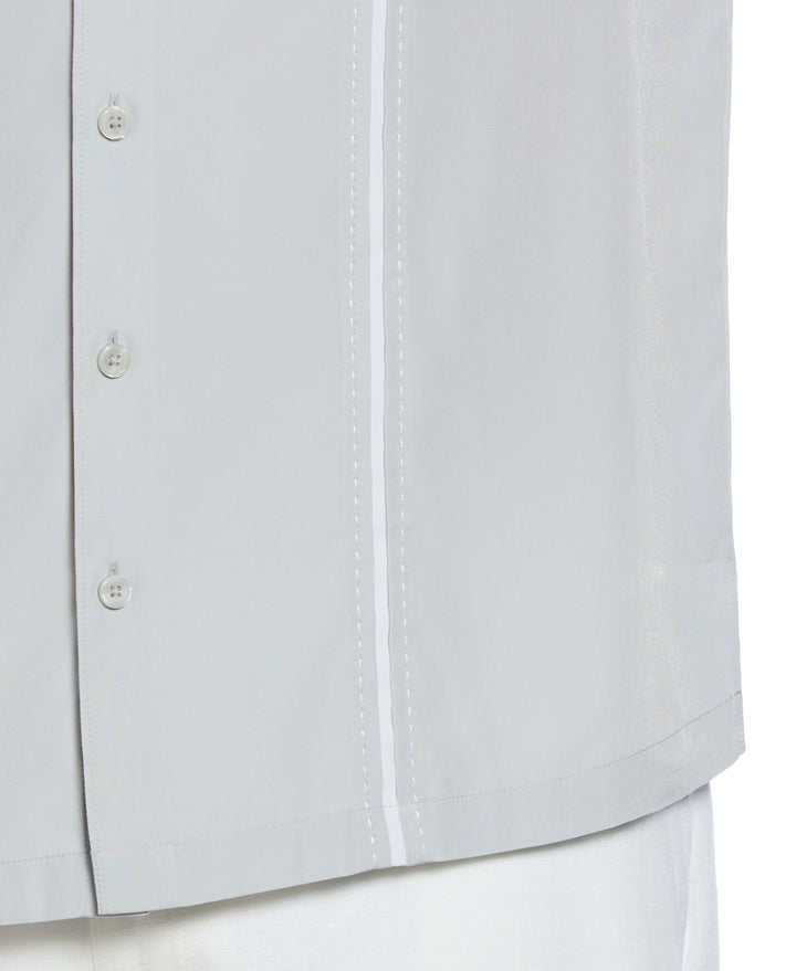 Big & Tall Insert Panel Pickstitch Shirt (Harbor Mist) 