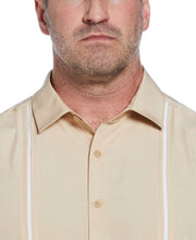 Big & Tall Panel Shirt - Contrast Stitching (Irish Cream) 