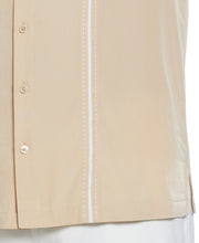 Big & Tall Panel Shirt - Contrast Stitching (Irish Cream) 