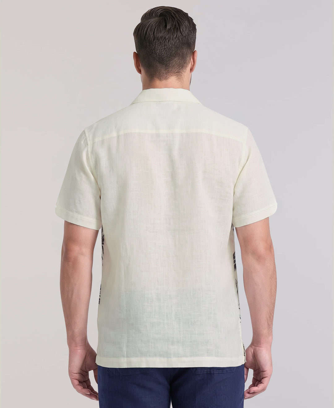 SS V/SLUB SCENIC PRINT (Egret) 