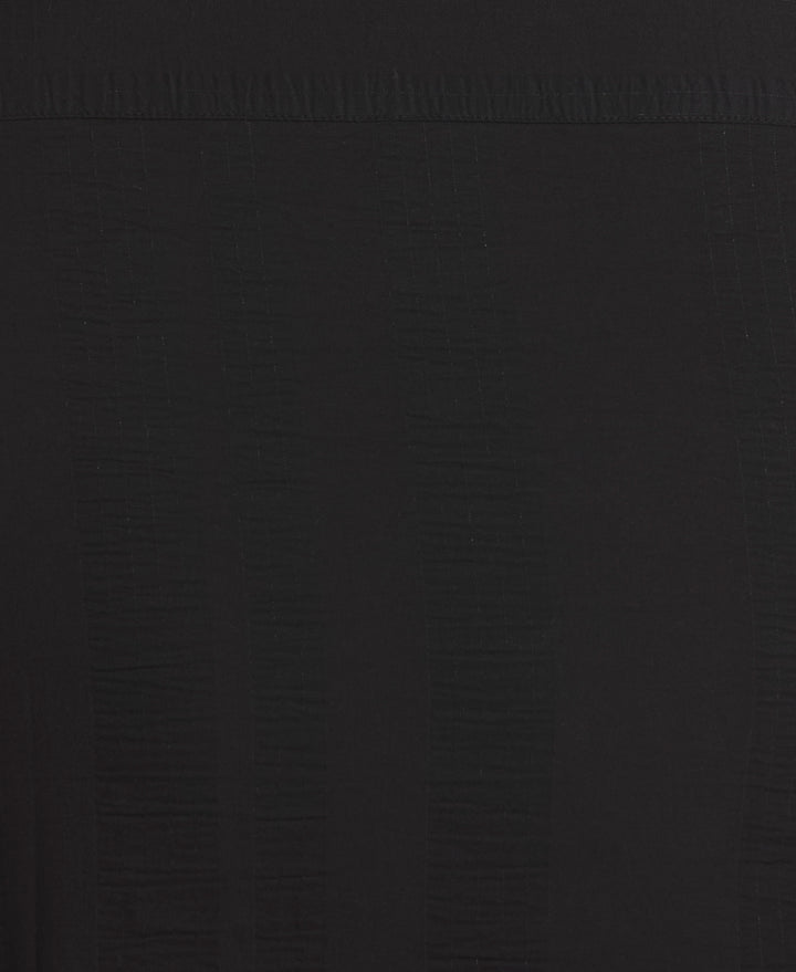 Big & Tall Seersucker Textured Shirt (Jet Black) 