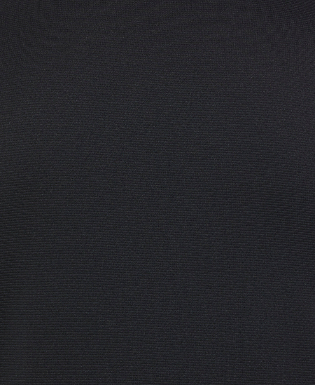 Big & Tall 1/4 Zip Long Sleeve Sweater (Jet Black) 