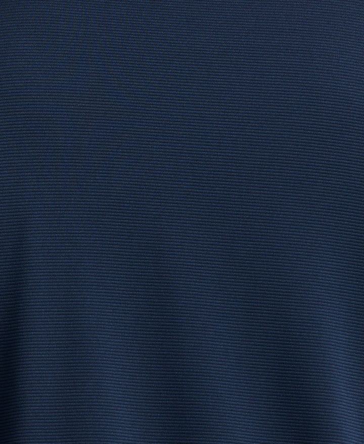 Big & Tall 1/4 Zip Long Sleeve Sweater (Dress Blues) 