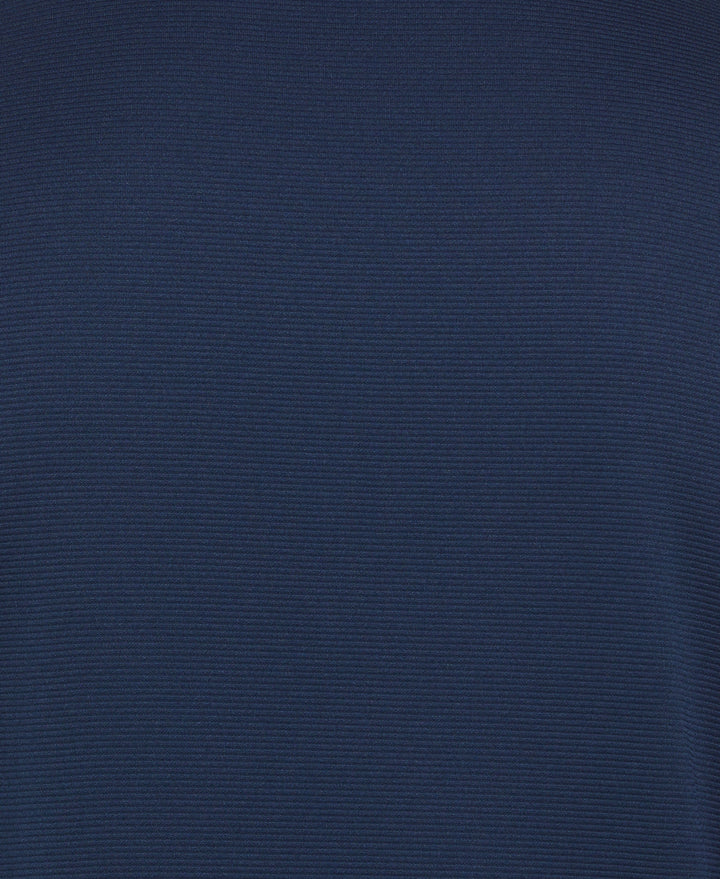 Big & Tall 1/4 Zip Long Sleeve Sweater (Dress Blues) 
