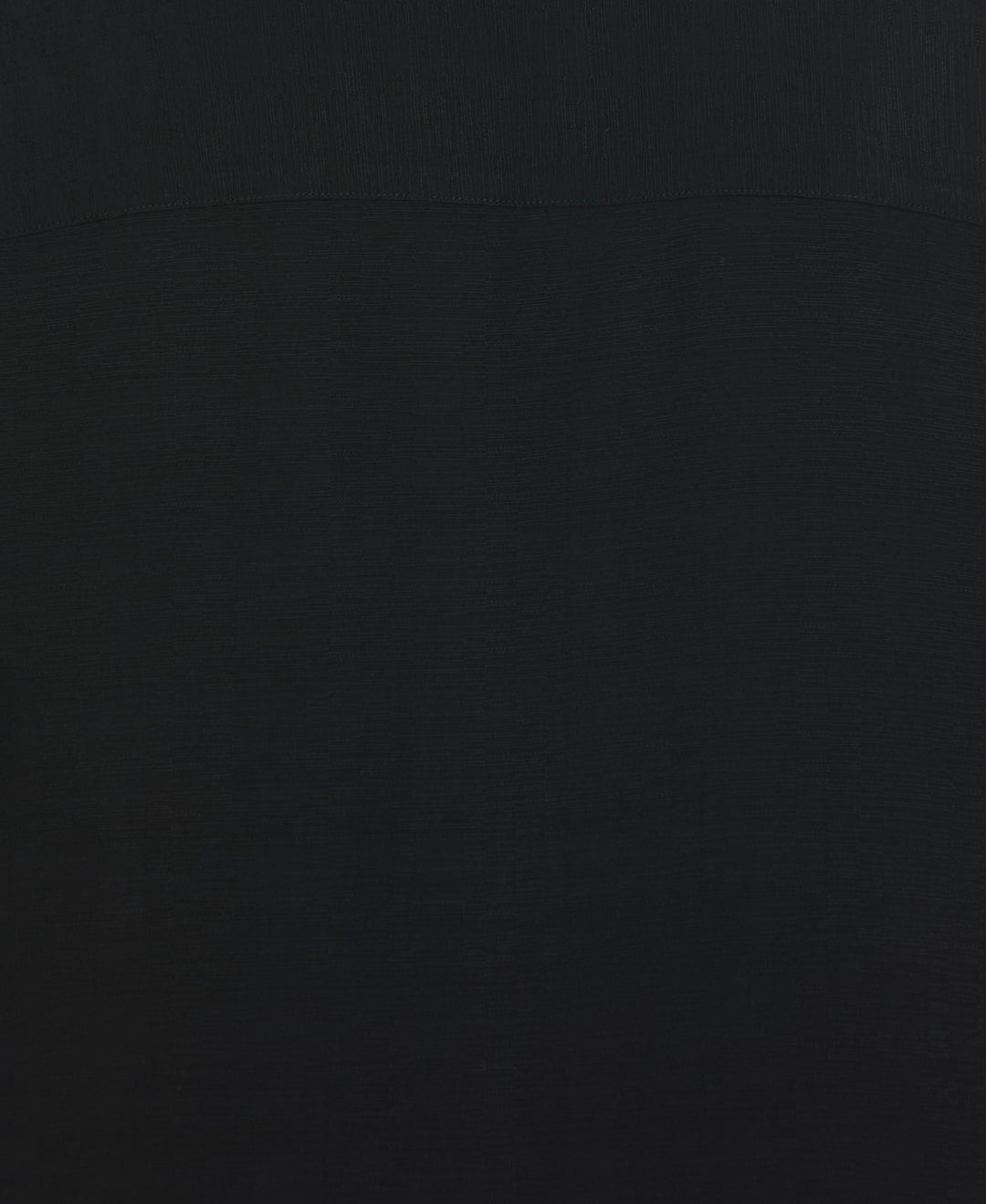Big & Tall Solid Textured Cuban Collar Shirt (Jet Black) 