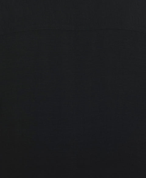 Big & Tall Solid Textured Cuban Collar Shirt (Jet Black) 
