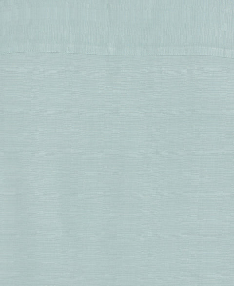 Big & Tall Solid Textured Cuban Collar Shirt (Blue Surf) 