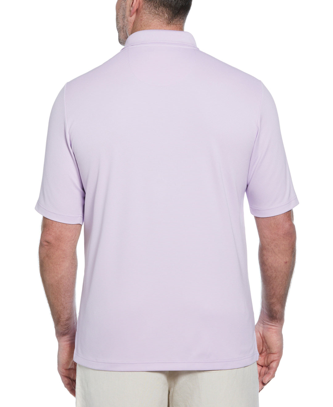 Big & Tall Ottoman Polo Shirt (Pastel Lilac) 