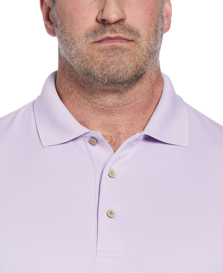 Big & Tall Ottoman Polo Shirt (Pastel Lilac) 