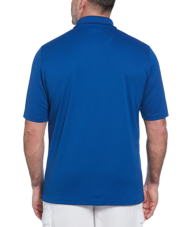 Big & Tall Ottoman Polo Shirt (True Blue) 