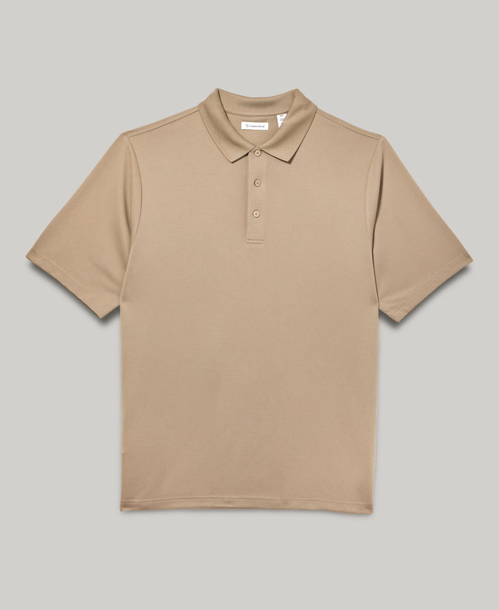 Big & Tall Ottoman Polo Shirt (Chinchilla) 