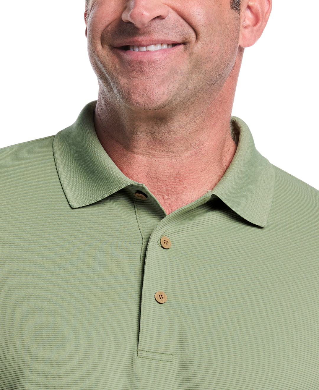 Big & Tall Ottoman Polo Shirt (Reseda) 